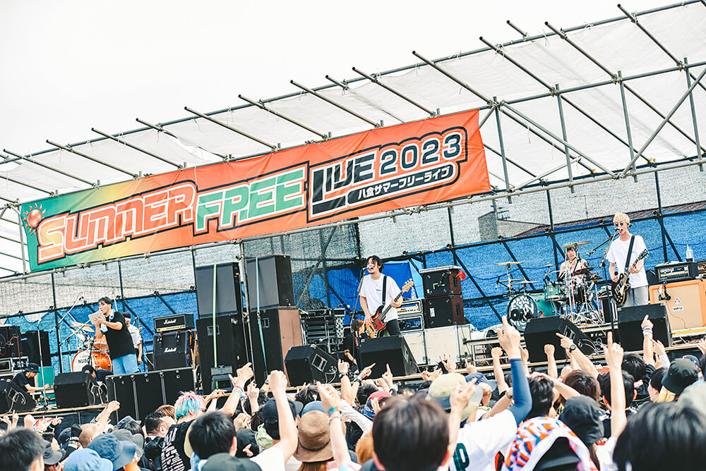 EGG BRAIN ライブ光景1