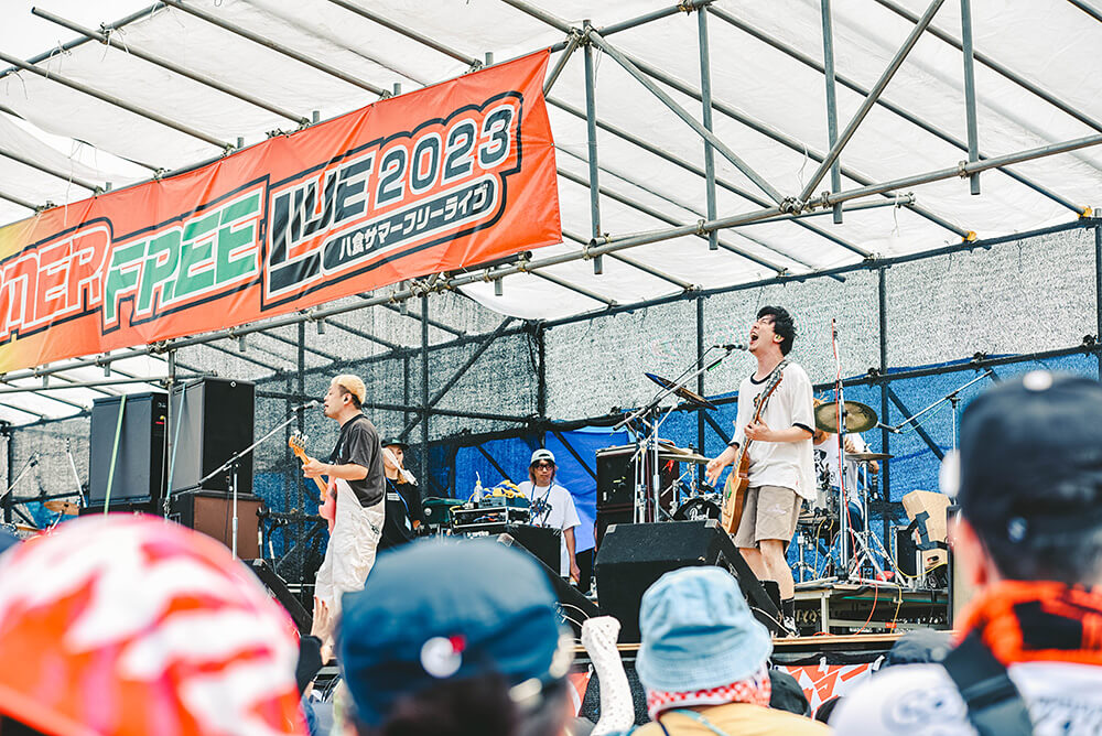 SABOTEN ライブ光景1