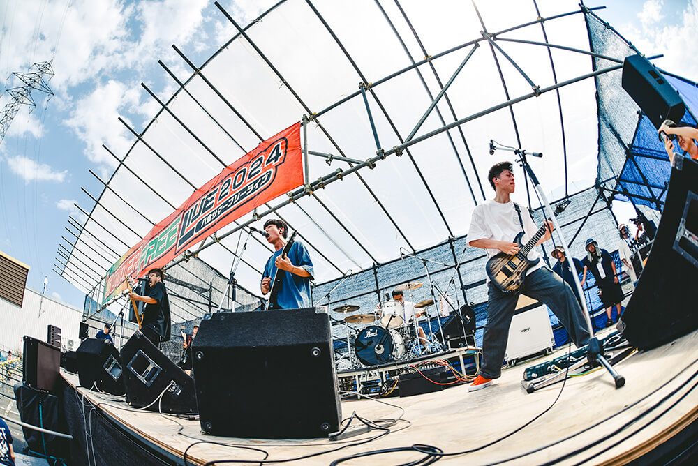 AIRFLIP ライブ光景1