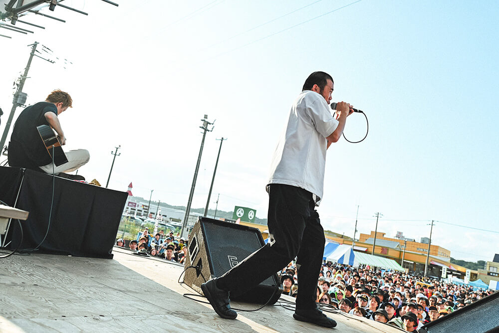 MOROHA ライブ光景1