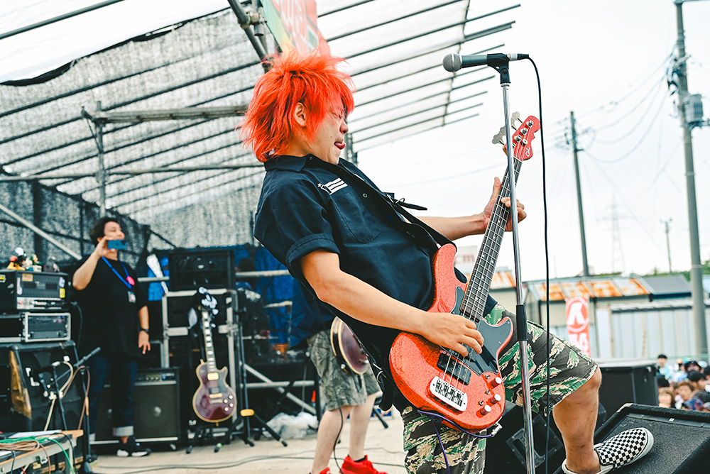 HOTSQUALL ライブ光景2