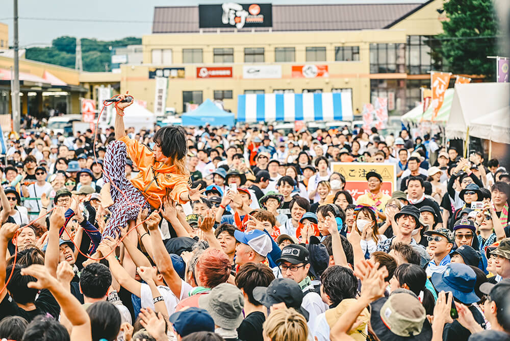 バックドロップシンデレラ ライブ光景3