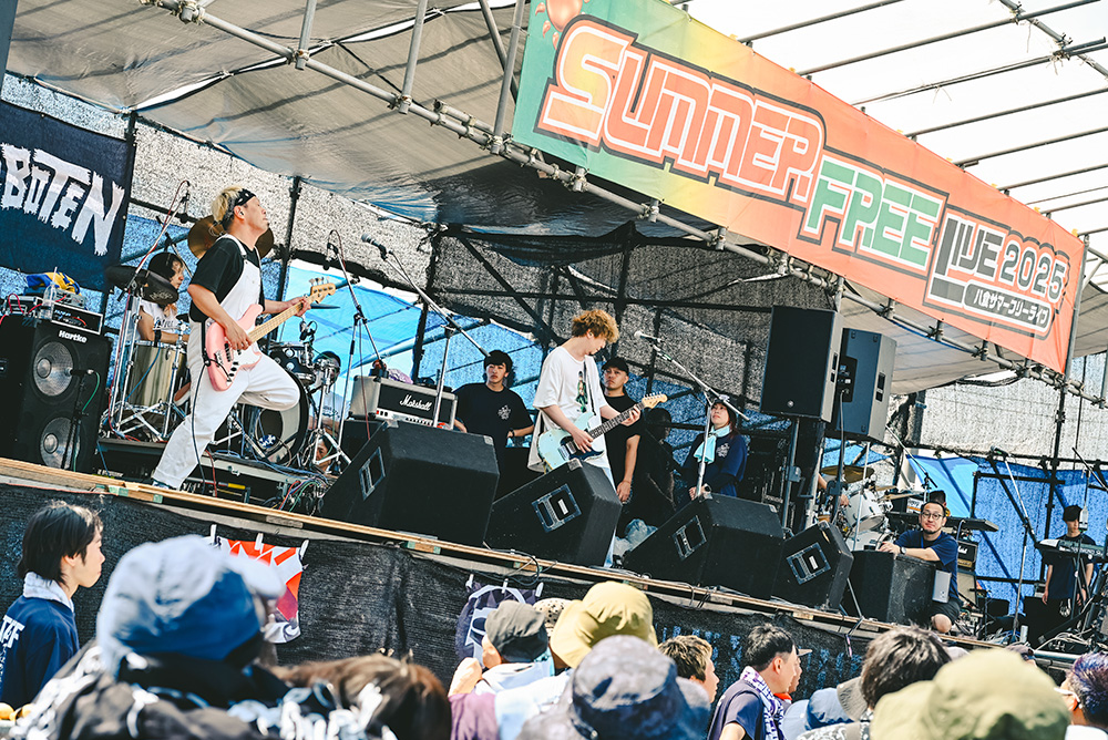 SABOTEN ライブ光景1