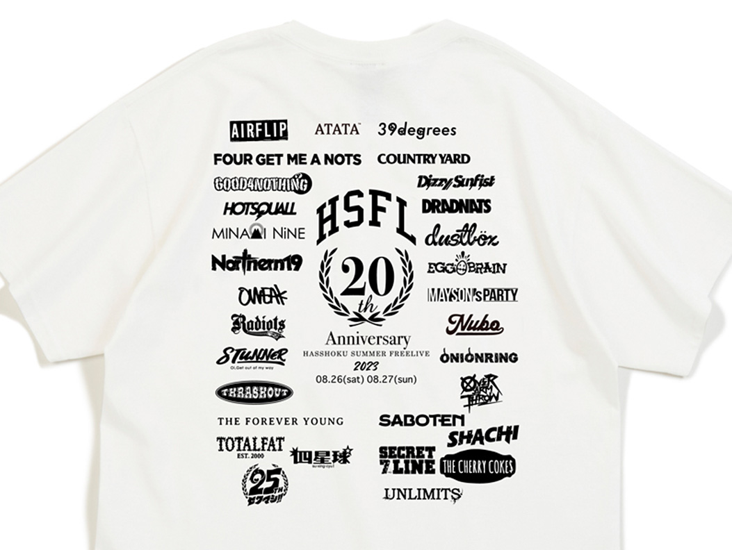 20th AnniversaryオリジナルTシャツ-03