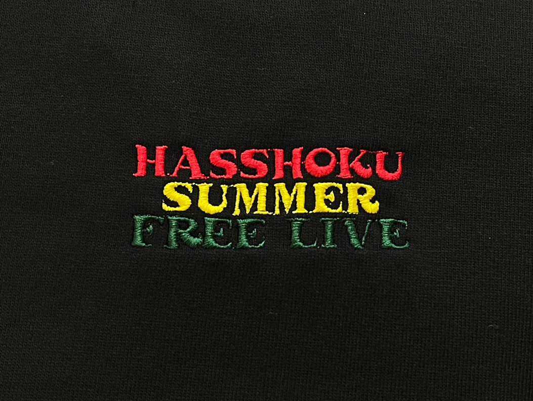 ラスタ刺繍Tシャツ（半袖）-02